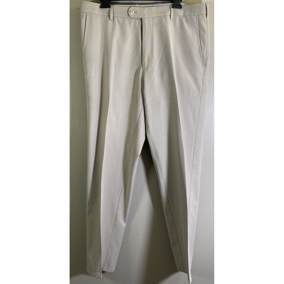 Peter Millar Other - Peter Millar Crown Sport Men Beige Khaki Performance Golf Pants 36x30 MF16EB78FB